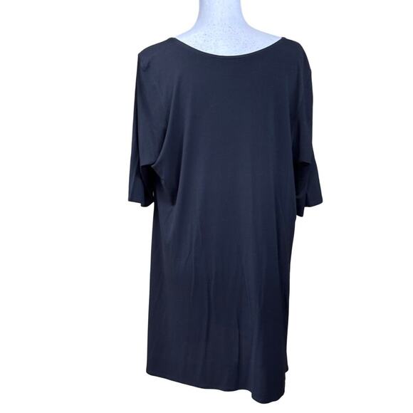 Eileen Fisher silk knit tunci, miminalist, timeless, quiet luxury, sustainable - Picture 3 of 5